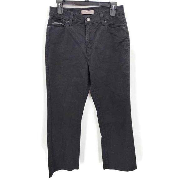 Levi's perfectly slimming 512 Bootcut black Wash jeans in size 12 - Picture 1 of 6